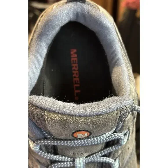 Merrell Moab 2 Shoes Womens 9 Grey Hiking Backpacking Walking Waterproof JO6026 - Picture 8 of 10